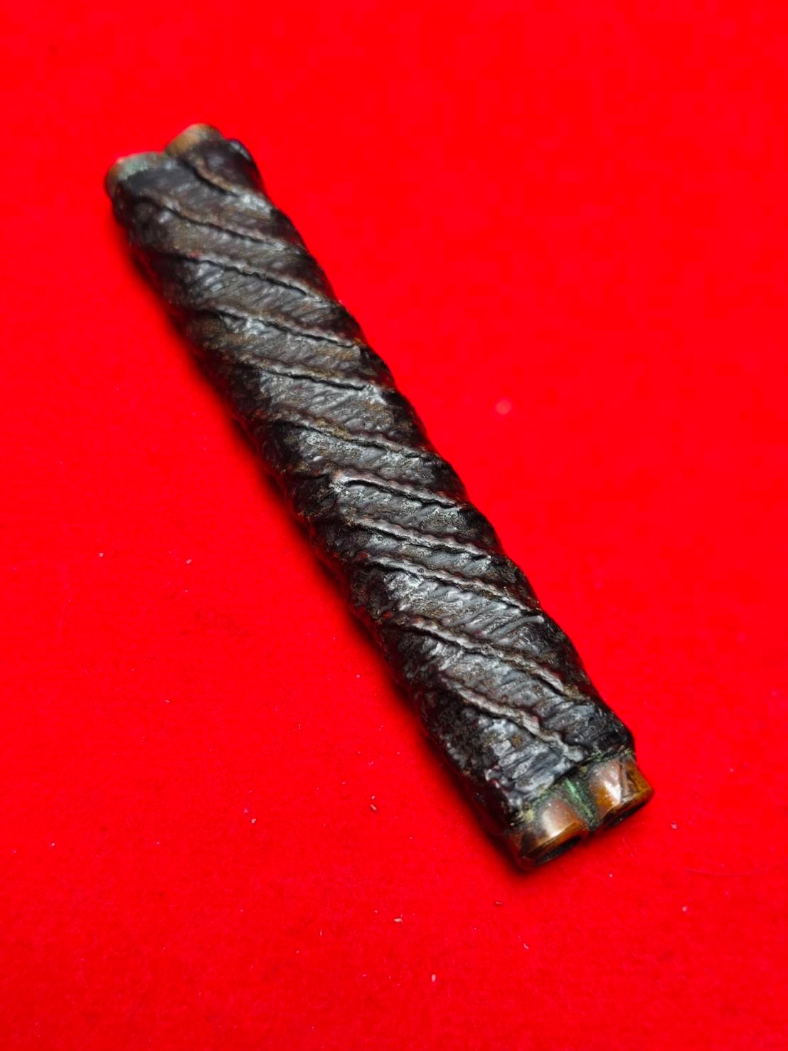 303422 ตะกรุดคู่ กู้ชีวิต  หลวงพ่อกลั่น  ปี 2445-2477  วัดพระญาติการาม  จ.พระนครศรีอยุธยา 