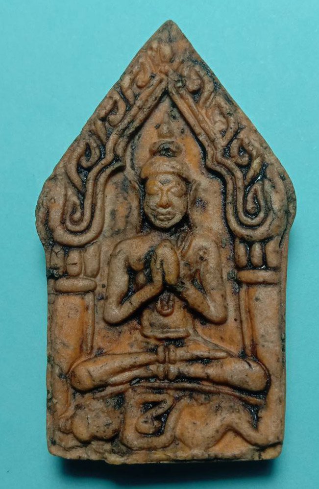 303497 พระขุนแผนปลุกกุมาร เนื้อน้ำมันยุคต้น  หลวงพ่อกวย วัดโฆสิตารม จ.ชัยนาท