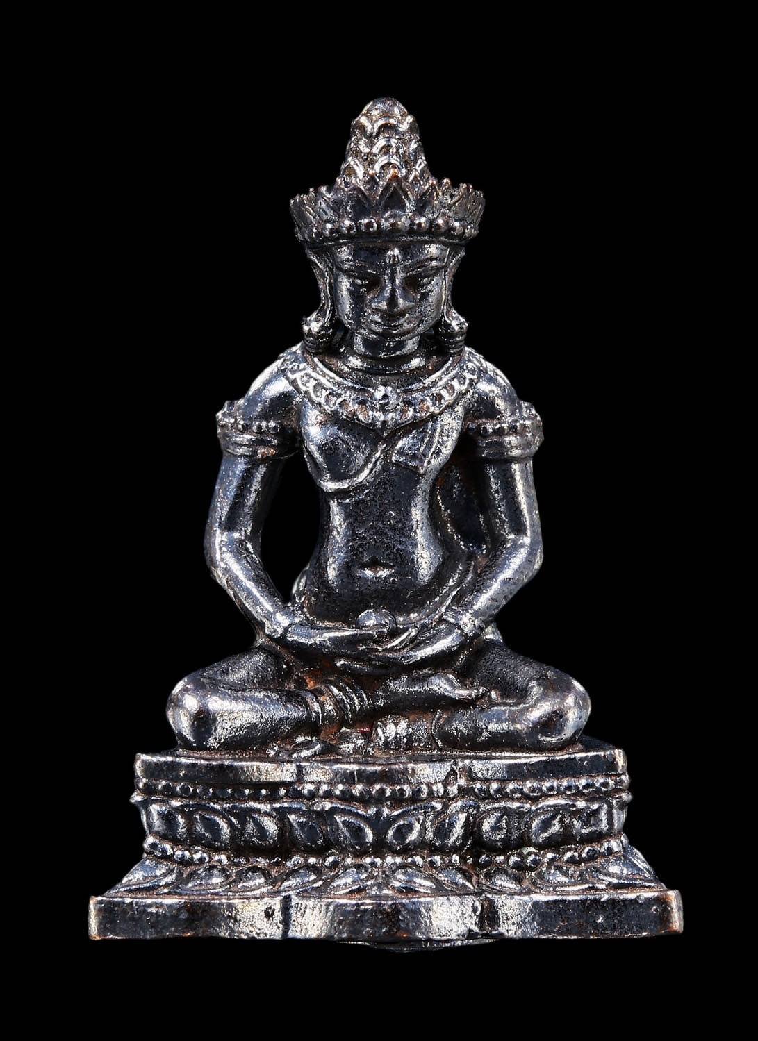  303522 พระกริ่งจอมสุรินทร์  พระมหาศิลาร่วมปลุกเสก  ปี 2566 เลขโค๊ด 718 วัดโพธิ์ศรีสะอาด  จังหวัด กาฬสินธุ์