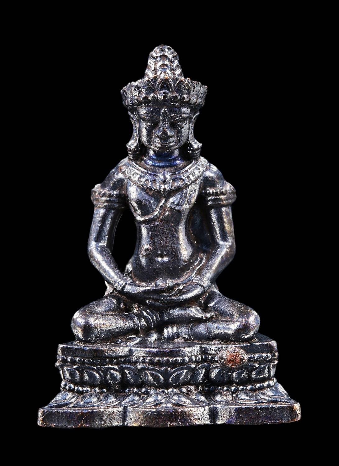  303523 พระกริ่งจอมสุรินทร์  พระมหาศิลาร่วมปลุกเสก  ปี 2566 เลขโค้ด 716 วัดโพธิ์ศรีสะอาด  จังหวัด กาฬสินธุ์