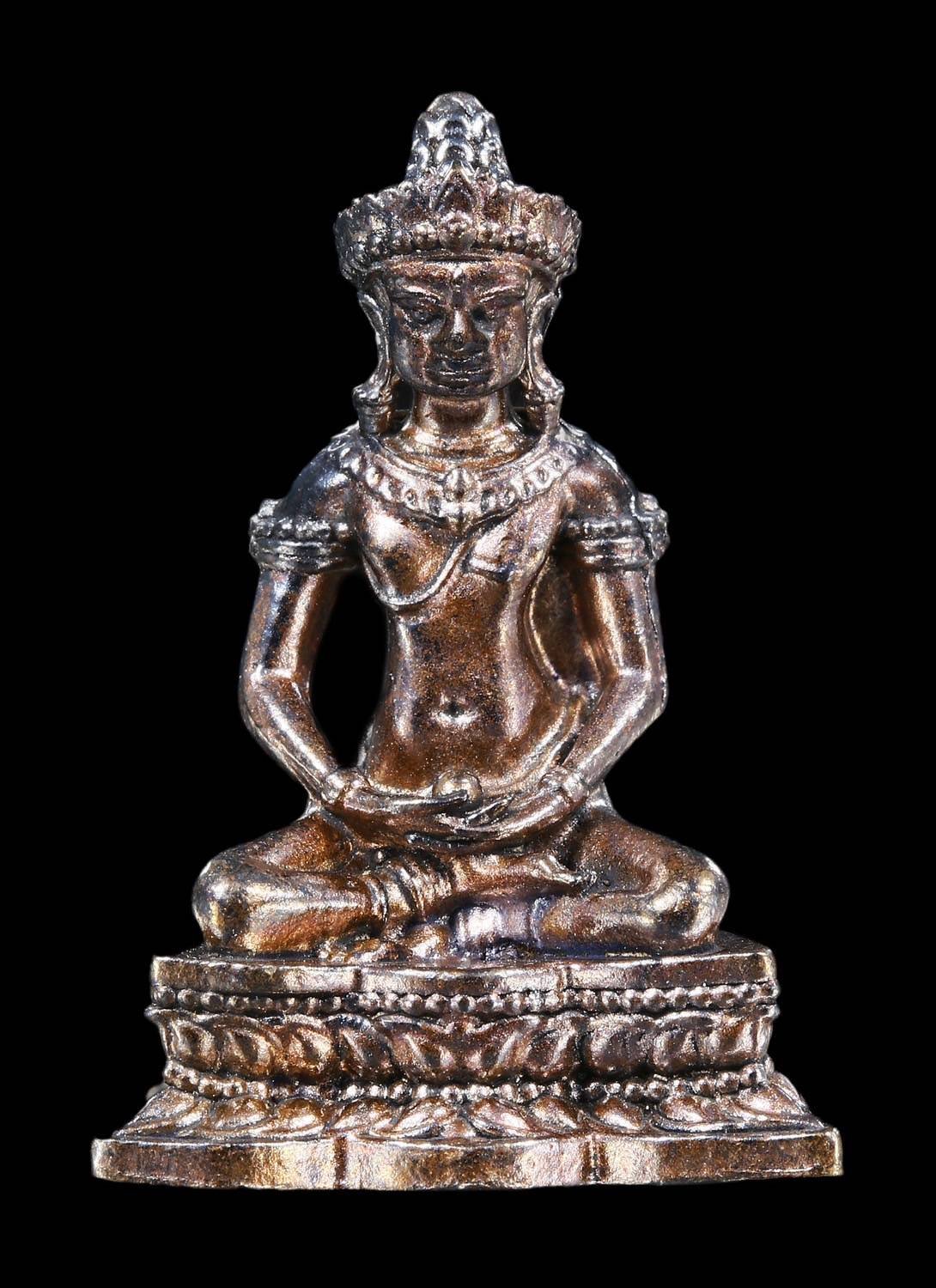 303528 พระกริ่งจอมสุรินทร์  พระมหาศิลาร่วมปลุกเสก  ปี 2566 เลขโค้ด 446 วัดโพธิ์ศรีสะอาด  จังหวัด กาฬสินธุ์