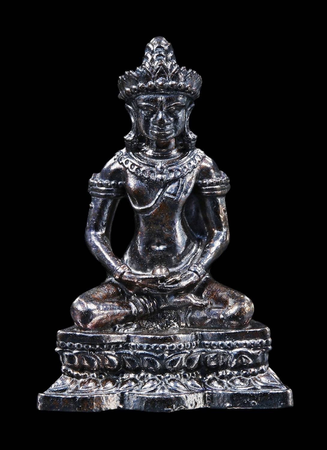 303529 พระกริ่งจอมสุรินทร์  พระมหาศิลาร่วมปลุกเสก  ปี 2566 เลขโค้ด 427 วัดโพธิ์ศรีสะอาด  จังหวัด กาฬสินธุ์