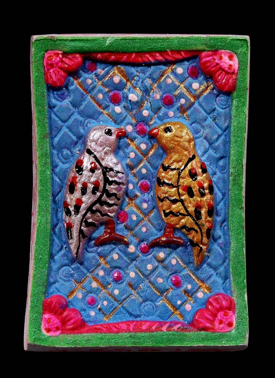 303537 พระผง สาริกา  หลวงพ่อคูณ ปี 2536  วัดบ้านไร่ จังหวัด นครราชสีมา