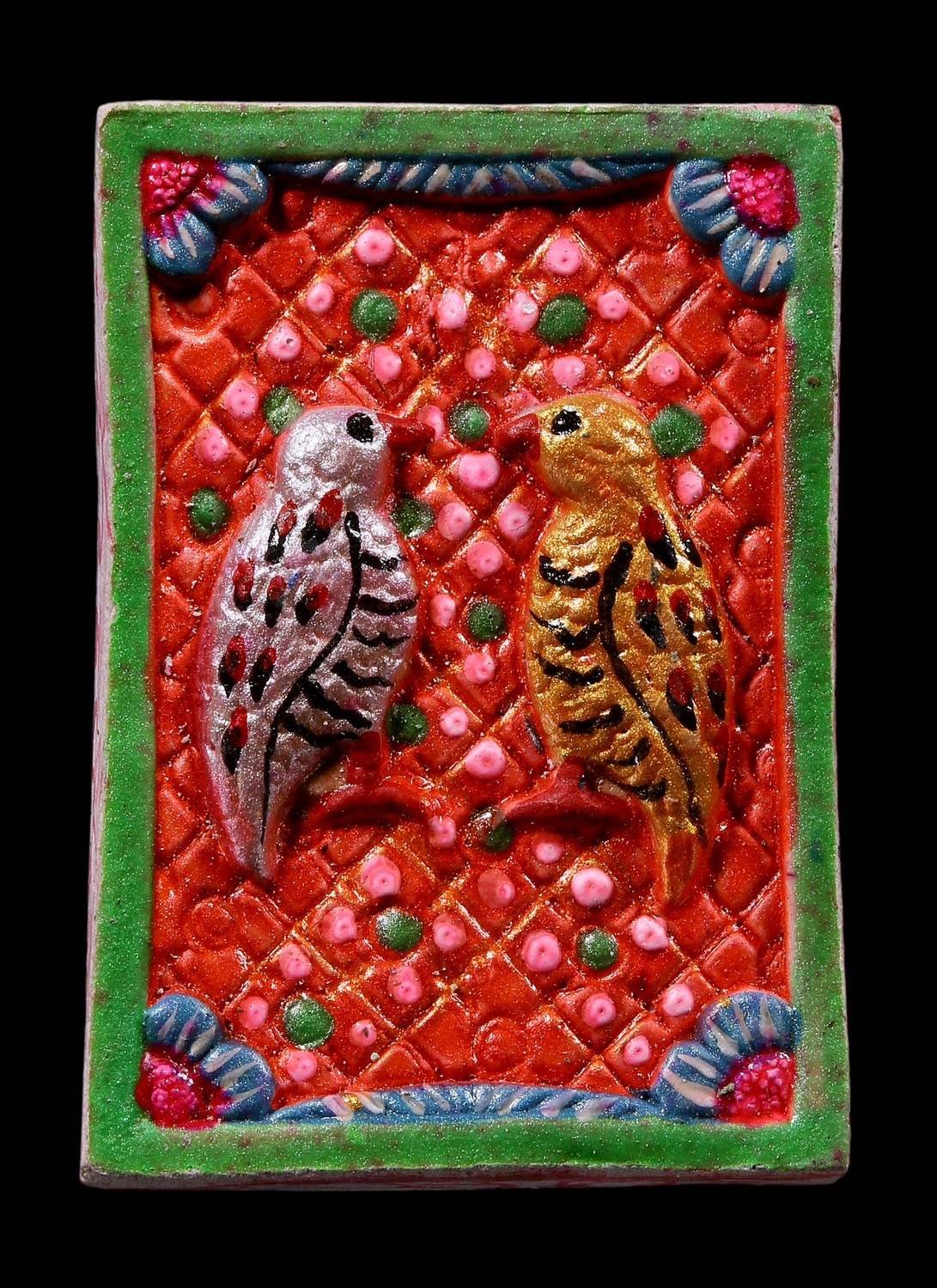 303538 พระผง สาริกา  หลวงพ่อคูณ ปี 2536  วัดบ้านไร่ จังหวัด นครราชสีมา