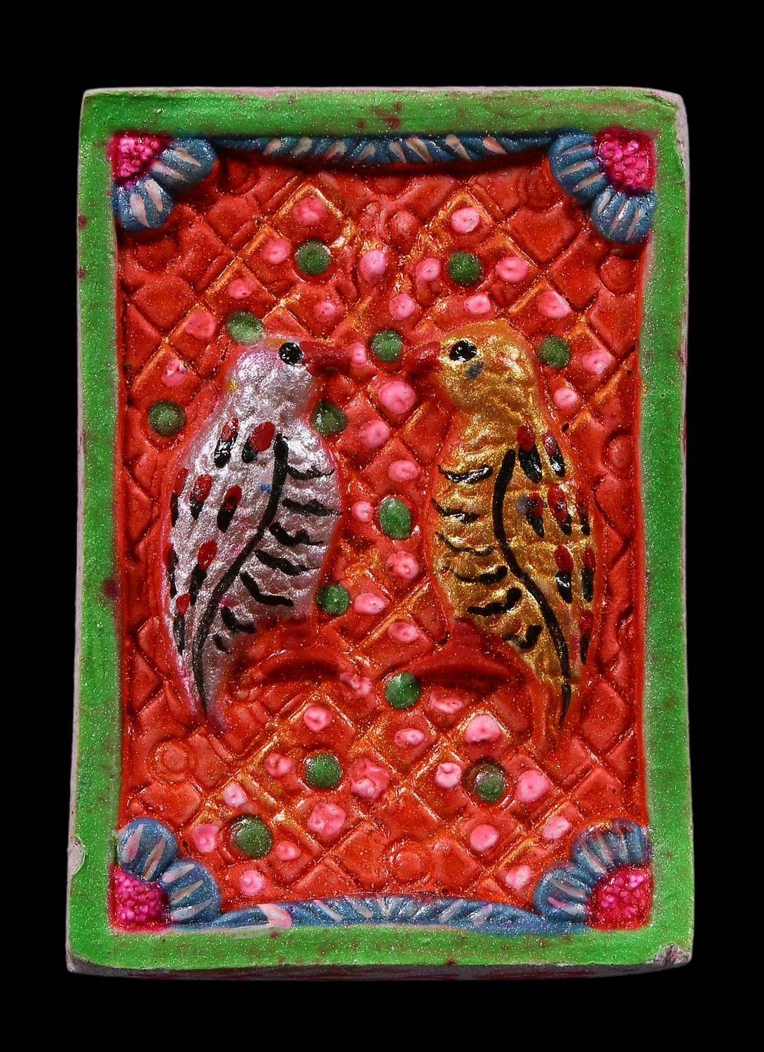 303539 พระผง สาริกา  หลวงพ่อคูณ ปี 2536  วัดบ้านไร่ จังหวัด นครราชสีมา