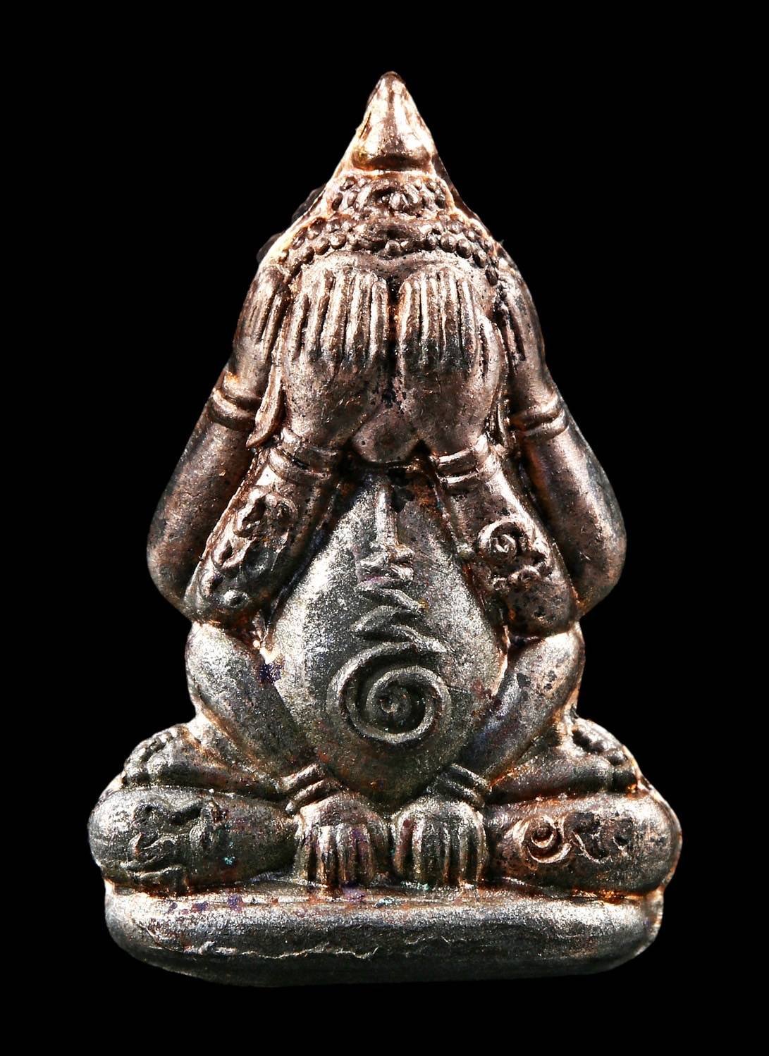 303601 พระปิดตาหัวจรวด  หลวงพ่อคูณ รุ่น คูณรุ่งโรจน์ ปี2537 วัดบ้านไร่ จังหวัด นครราชสีมา