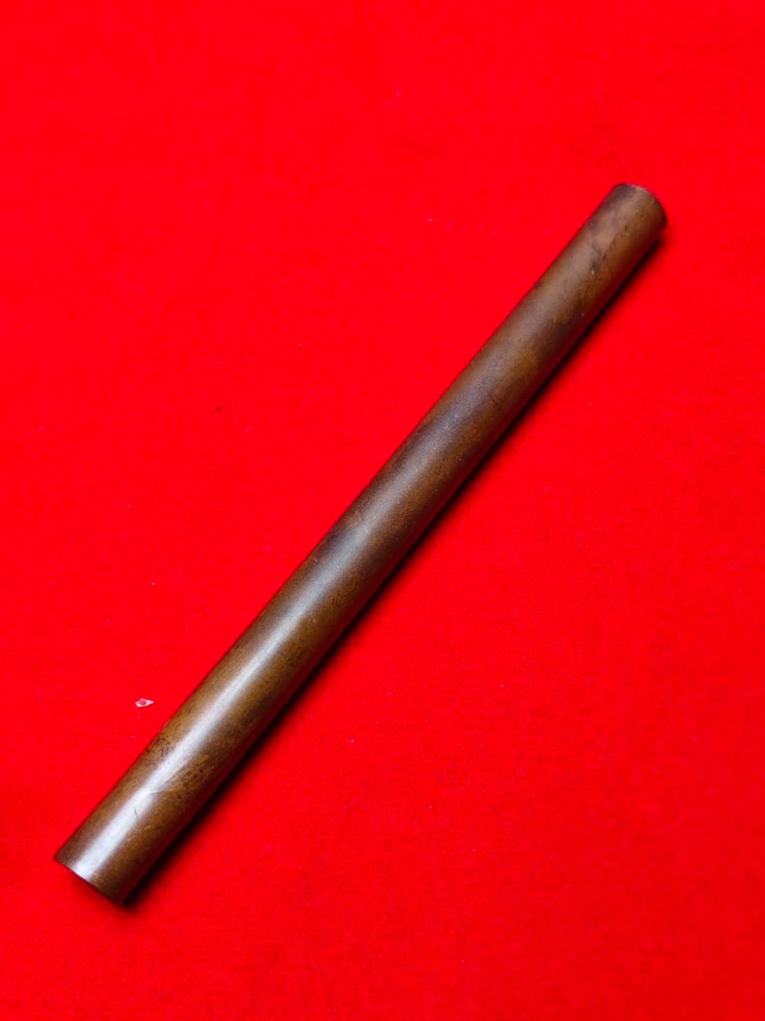  303744 ตะกรุดหนุนดวง  คู่วิรุณจำบัง  เนื้อทองแดง  สร้างปี 2515-2521  หลวงพ่อกวย วัดโฆสิตาราม  (บ้านแค) เครื่องราง จ.ชัยนาท 