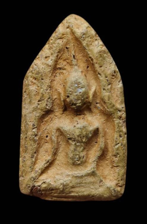 303826 พระขุนแผนกรุบ้านกร่าง เนื้อดินเผา ประมาณพุทธศตวรรษที่ 21 กรุวัดบ้านกร่าง จ.สุพรรณบุรี