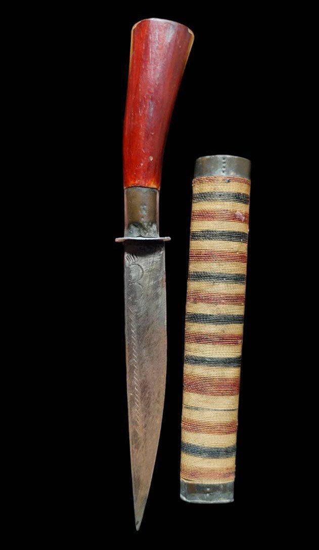 303908 มีดหมอหลวงพ่อทบ พุทธศักราช 2500-2510 วัดพระพุทธบาท- เขาน้อยชนแดน จ.เพชรบูรณ์