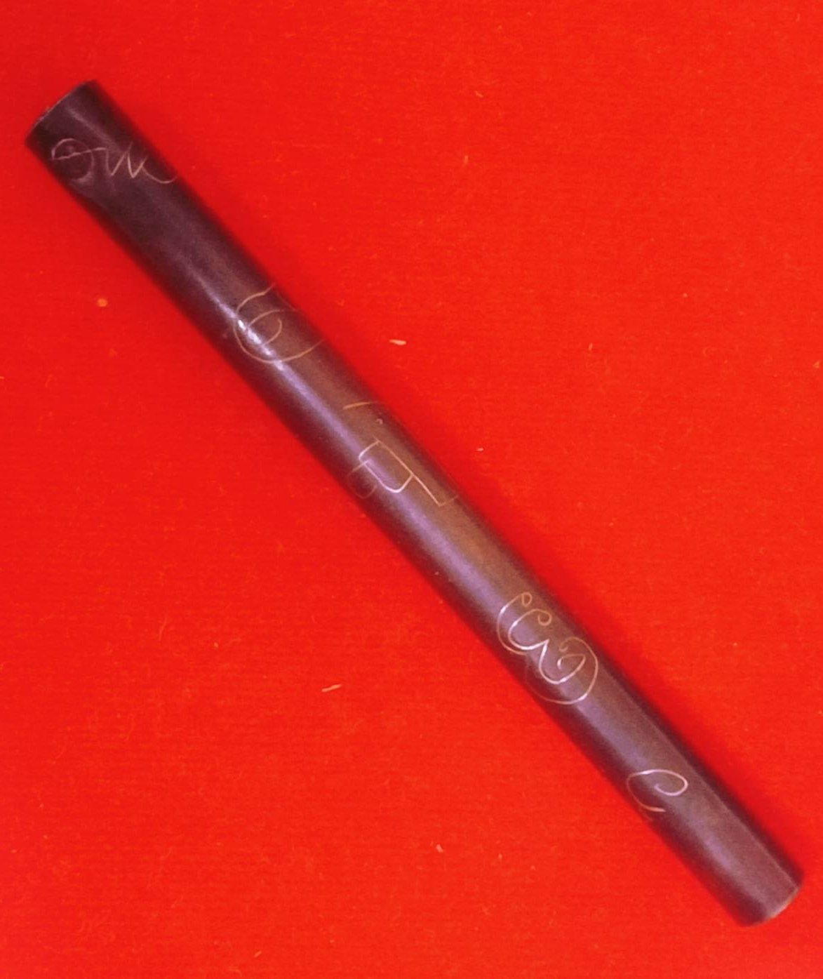 303971 ตะกรุดโทนมหาอำนาจ  หลวงปู่ทิมปลุกเสก  วัดไผ่ล้อม เนื้อทองแดง  (จานนอก) ตอกโค๊ตหัวท้าย  พุทธศักราช 2513 จ.ระยอง 