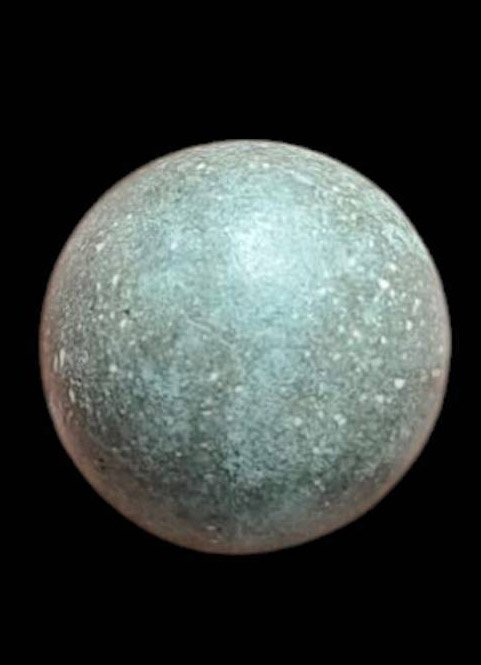 303982 ลูกอมหลวงพ่อพริ้ง เนื้อผงเทา พุทธศักราช 2460-2490 วัดบางปะกอก กรุงเทพมหานคร