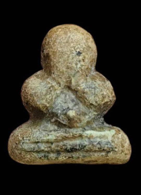 303986 พระปิดตา พิมพ์สะดือจุ่น หลวงพ่อทองสุข พุทธศักราช 2497-2515 วัดสะพานสูง จ.นนทบุรี