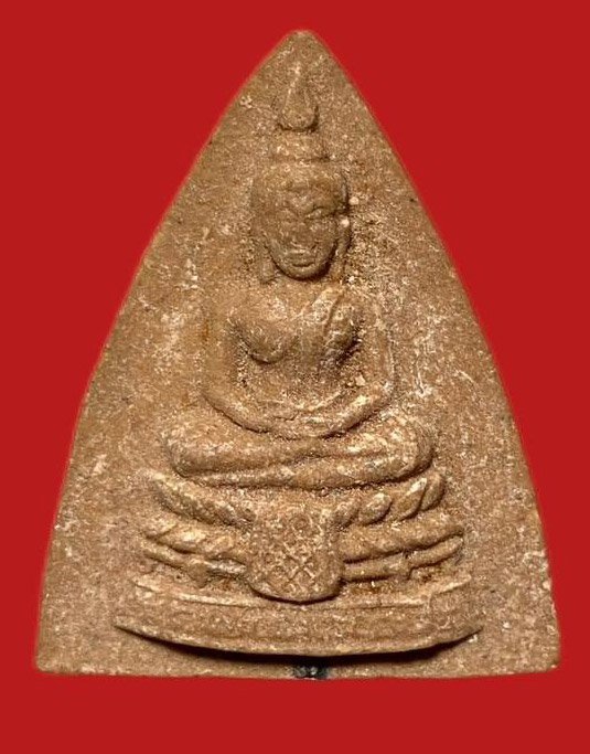 304010 พระผงหลวงปู่โต๊ะ วัดประดู่ฉิมพลี  พิมพ์กลีบบัวใหญ่ ปี 2521 เนิ้อเกสร กทม.