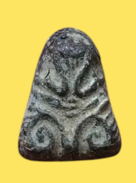 304029 พระปิดตา พิมพ์หัวบานเย็น หลวงปู่เอี่ยม พุทธศักราช2436-2469 วัดหนังราชวรวิหาร กทม.