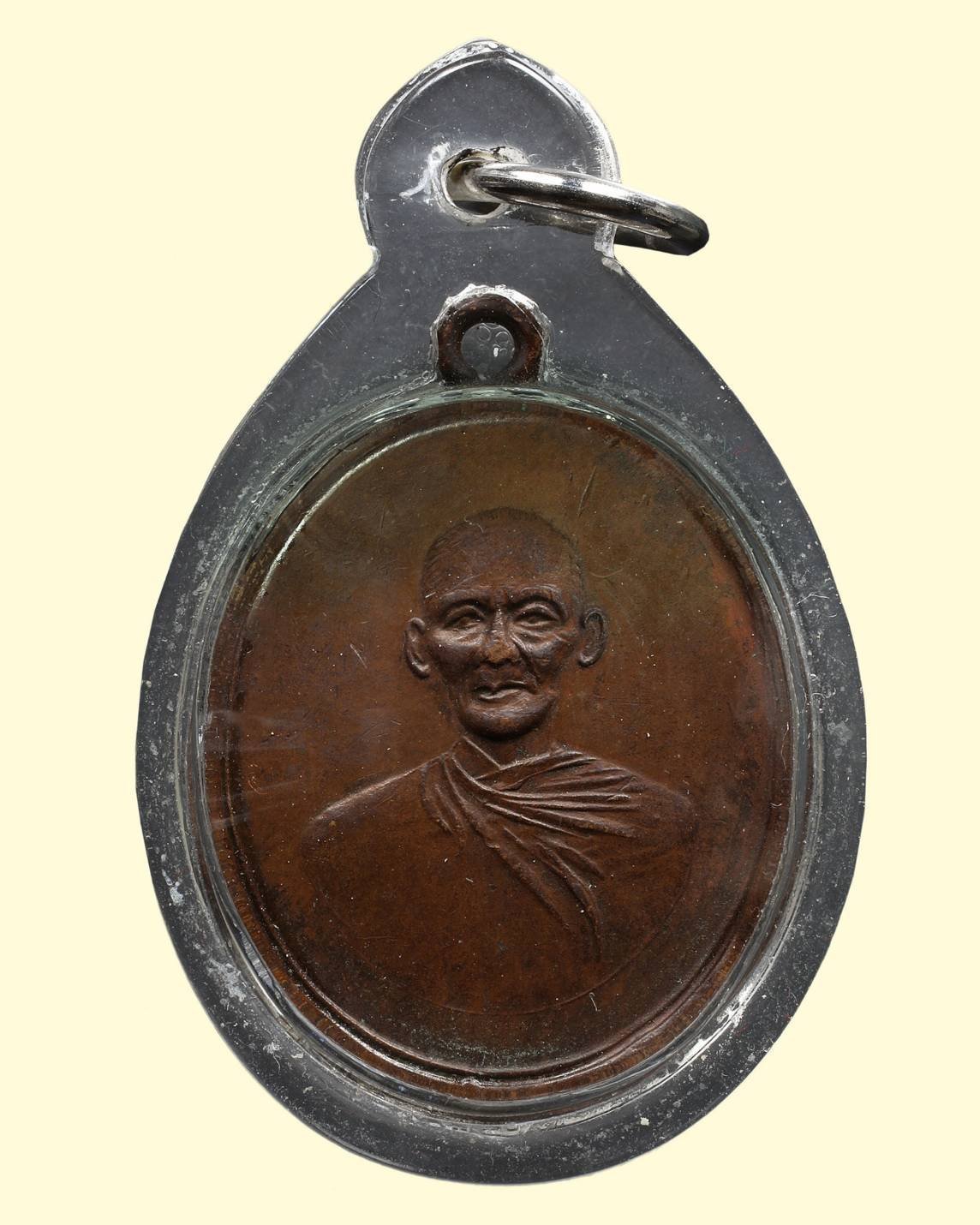 (295798) ผ้ายันต์ฟ้าประทานพร 1กา 2วน หางยาว บล็อกนิยม จารย์มือสีแดง ตลาดน้อย เยาวราช ปี2519 อาแปะโรงสี ปทุมธานี