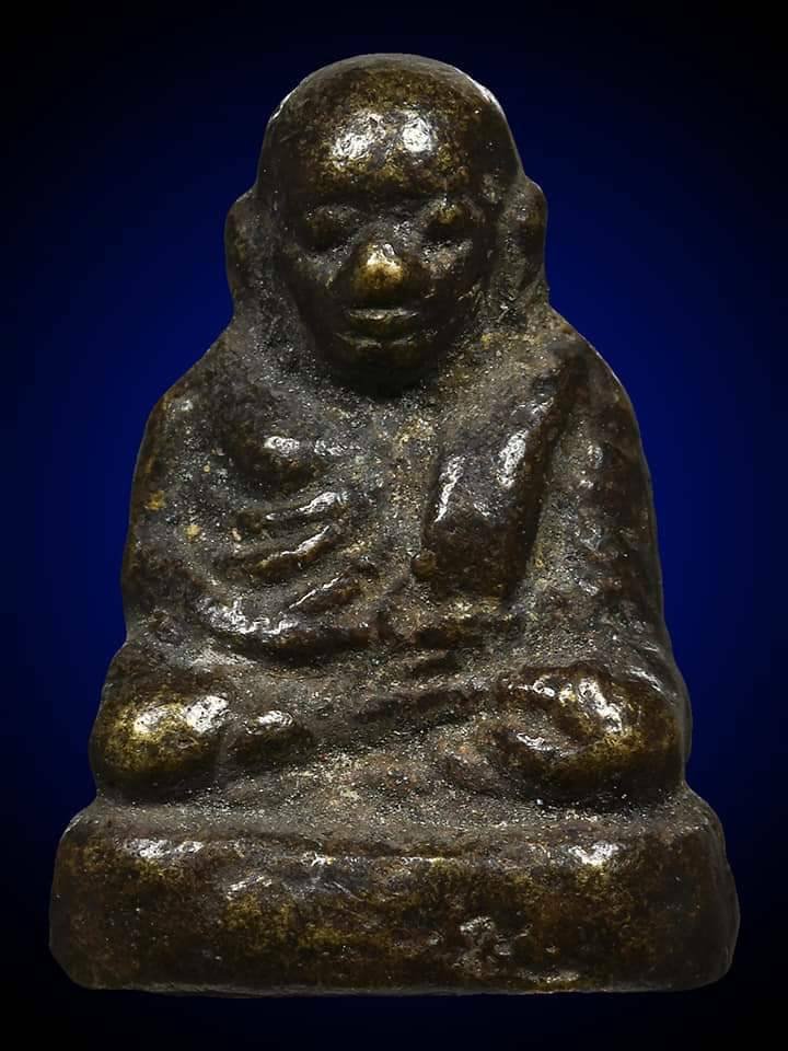 (295689) หลวงพ่อเงินรุ่นปืนแตก ปี2528 วัดคงคารามพิมพ์จิ๋วแจกแม่ครัว