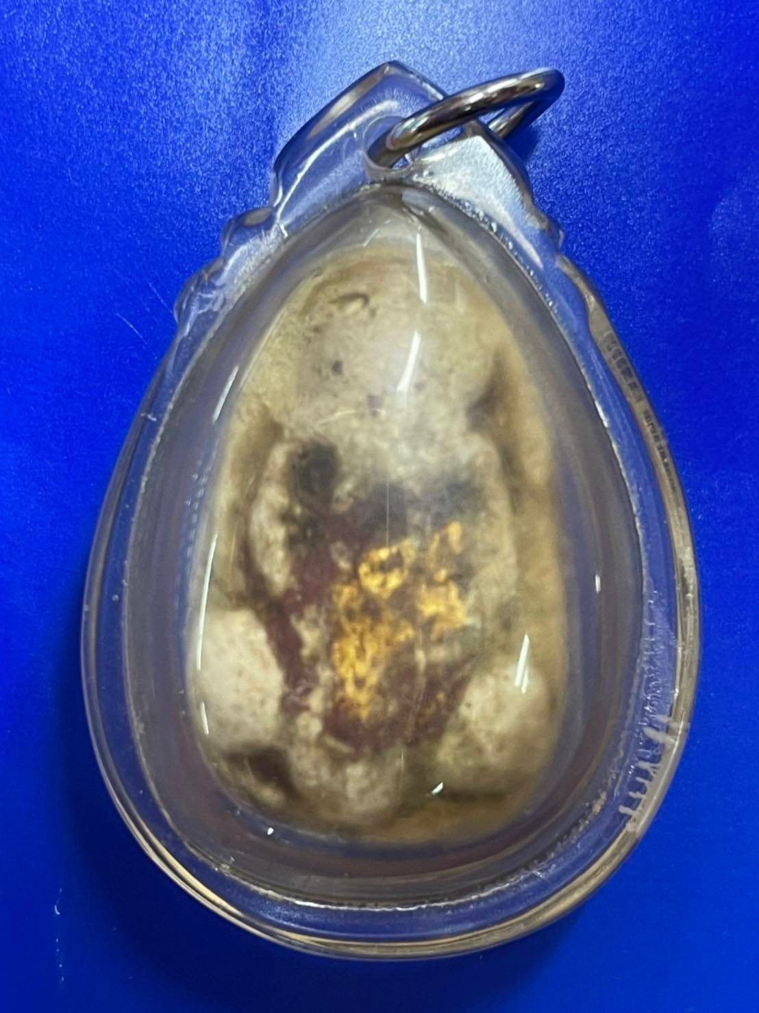 298157 พระปิดตากระดูกผี  วัดโพธิ์ท่าเตียน  พ. ศ. 2485 เนื้อผง กทม.