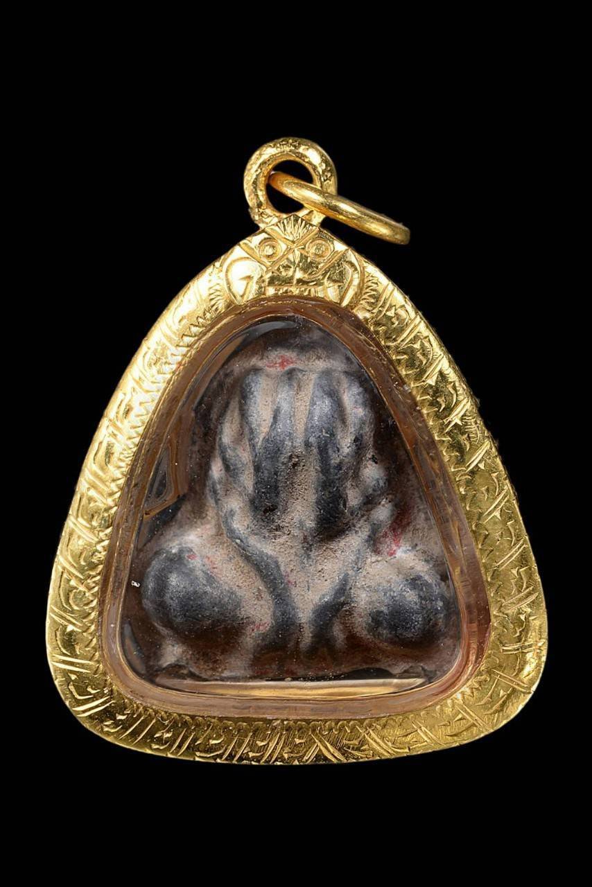 304191 ปิดตาพิมพ์ต้อ หลวงปู่เอี่ยม กรุวัดนางชี เนื้อตะกั่ว จ.กรุงเทพมหานคร