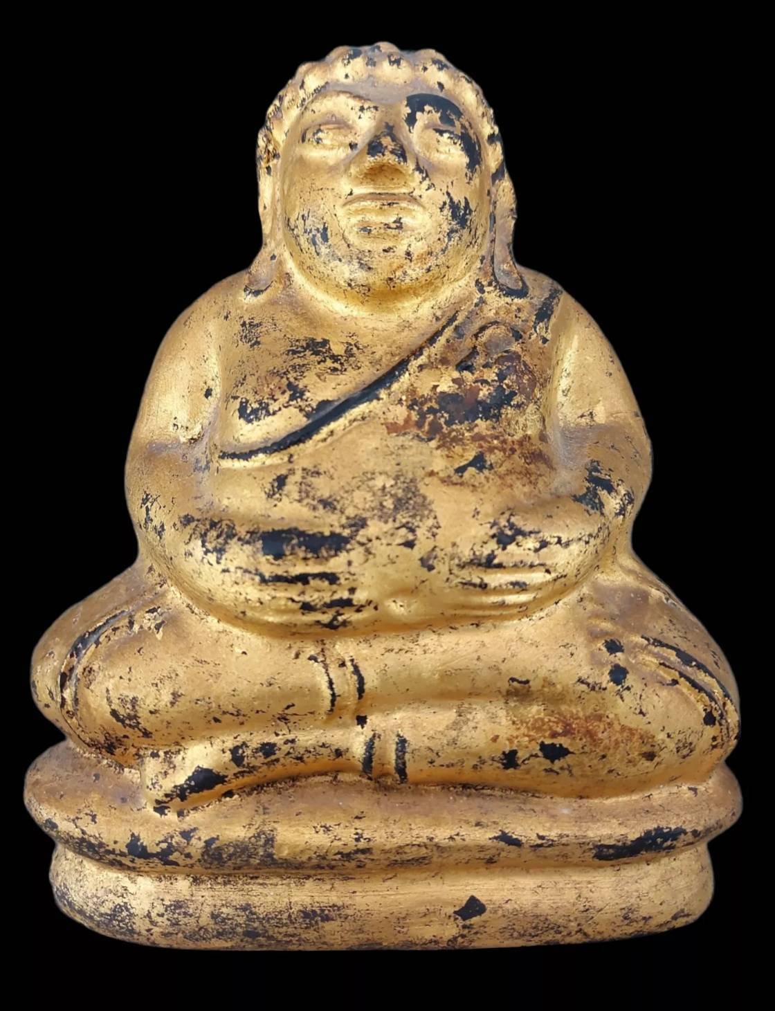 296747 พระบูชา พระสังกัจจาย  ปี 2509 หลวงพ่อกวย  วัดโฆสิตาราม เนื้อดิน  จ.ชัยนาท