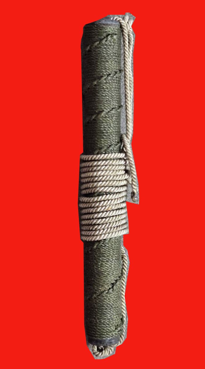 304248 ตะกรุดโทนแม่ทัพ  หลวงพ่อกวย วัดโฆสิตาราม  ปี 2521 เนื้อตะกั่วถัก  จังหวัดชัยนาท 