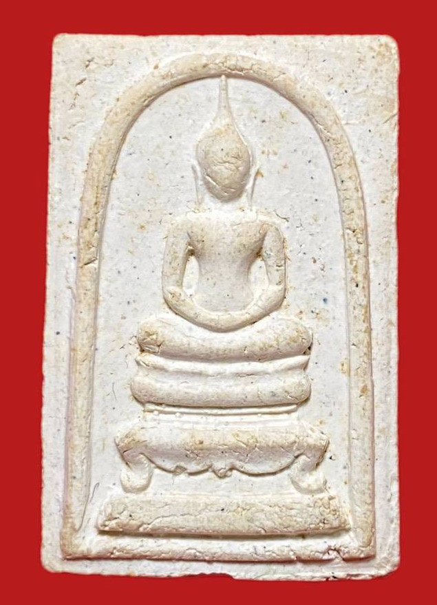 304281 หลวงปู่โต๊ะ วัดประดู่ฉิมพลี  สมเด็จฐานสิงห์  หลังข้าวสารดำ ปี2516  เนื้อผง กทม.