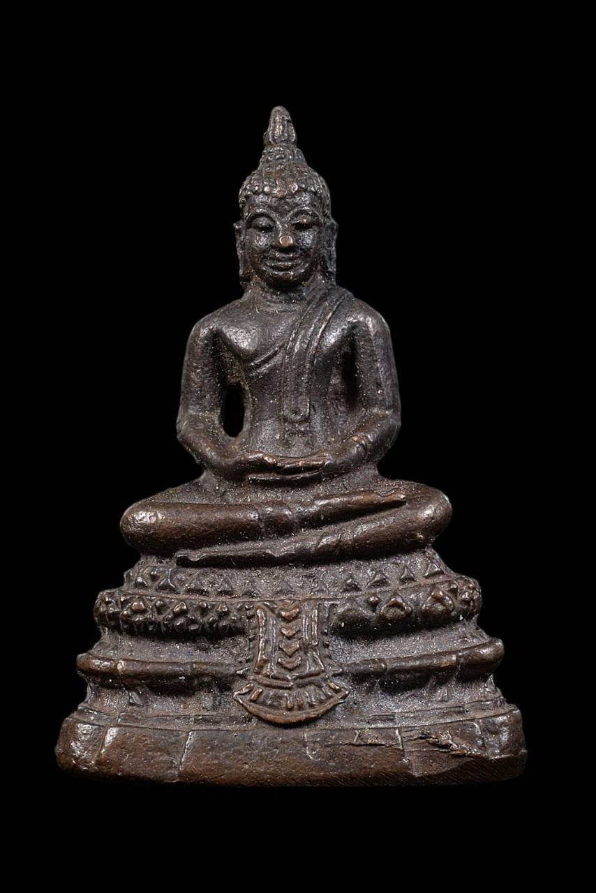 304290 พระกริ่งพระประธาน  วัดระฆังฯ รุ่น 100ปี  เนื้อนวะโลหะ ปี2515 จ.กรุงเทพฯ