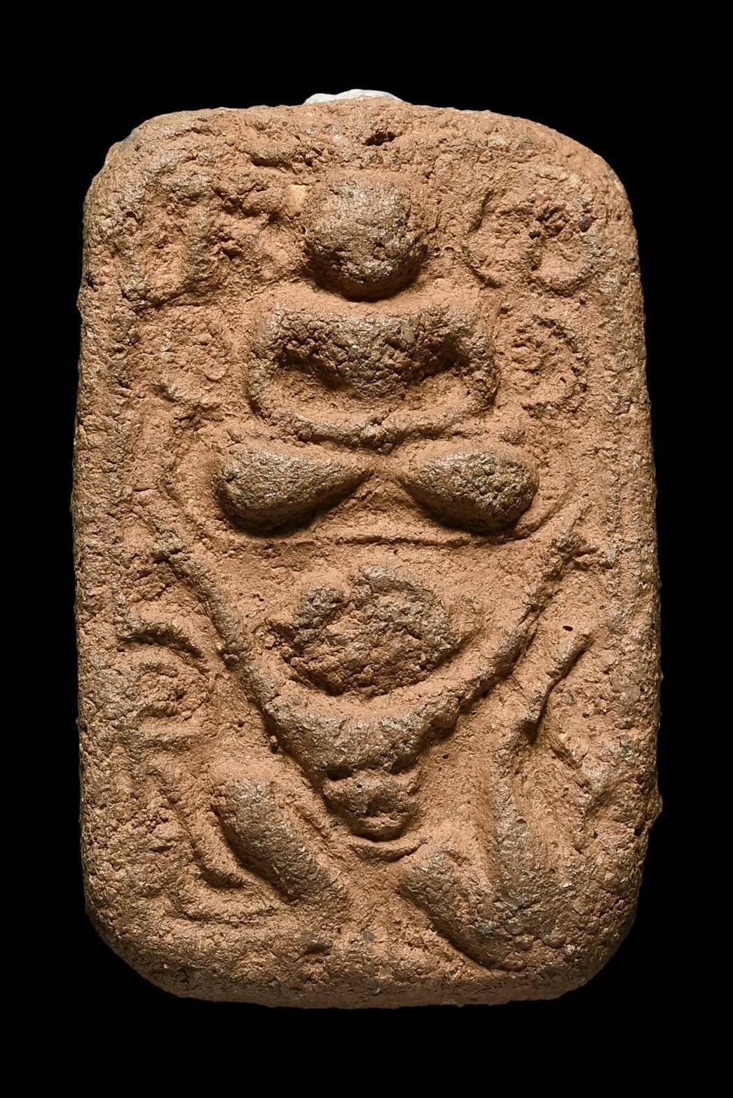 (295851) เหรียญหลวงพ่อเงินวัดดอนยายหอม( ออกวัดดอนคา ) พิมพ์เสมาเล็ก เนื้อทองคำ ปีพ.ศ 2505 จังหวัดนครปฐม