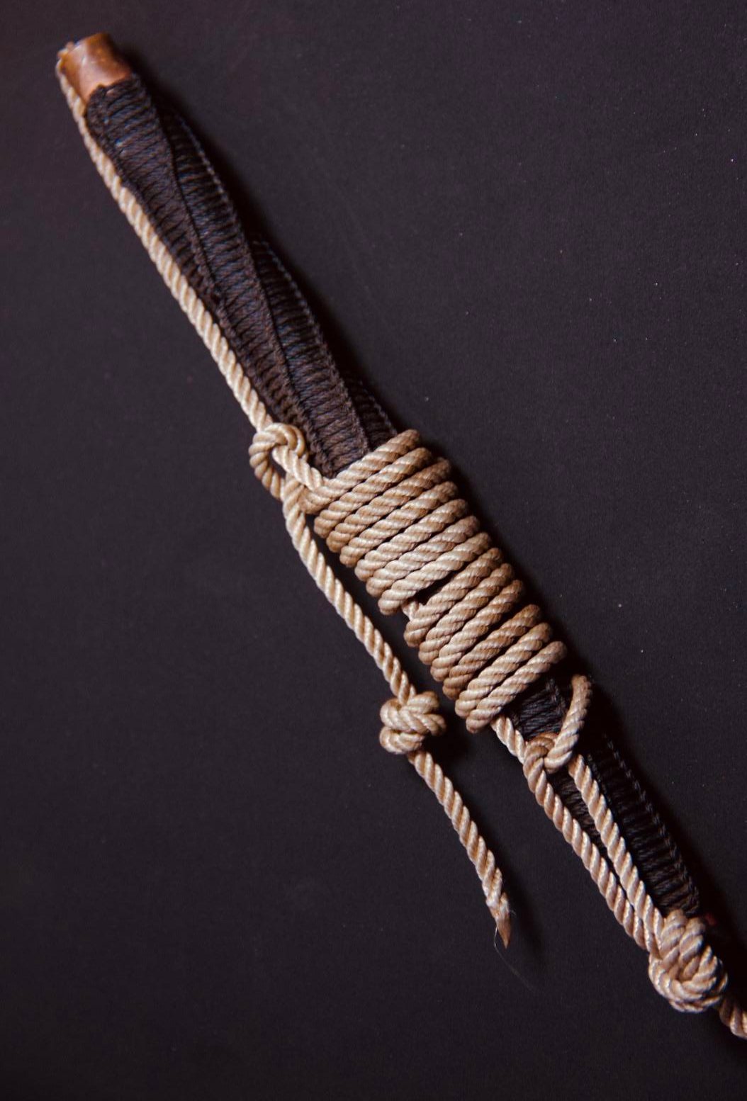  304314 ตะกรุดห้าเสาร์ หลวงพ่อกวย  วัดโฆสิตาราม  เนื้อทองแดง 7นิ้ว ถักลายห้าเสาร์ ปี2511-2515 จ.ชัยนาท