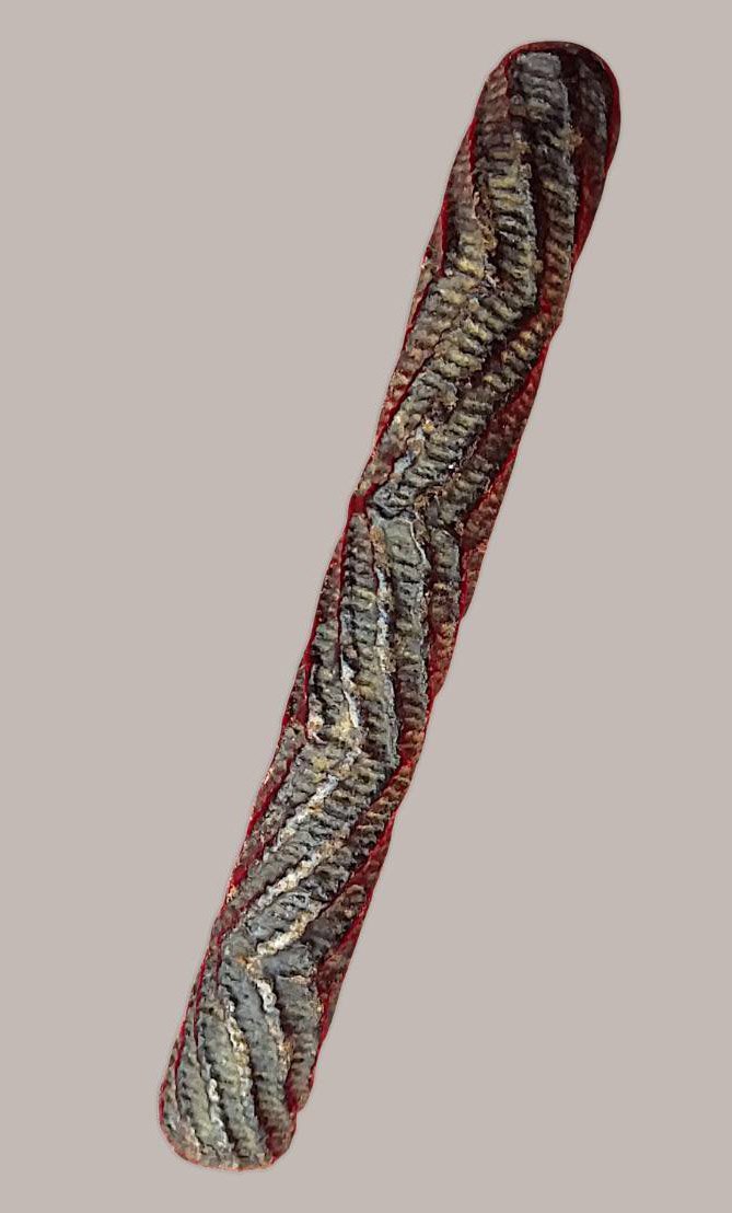 304316 ตะกรุดโทนเนื้อตะกั่ว  ลงรักถักเชือก หลวงปู่ศุข วัดปากคลองมะขามเฒ่า สร้างปี 2440 - 2466  จังหวัดชัยนาท