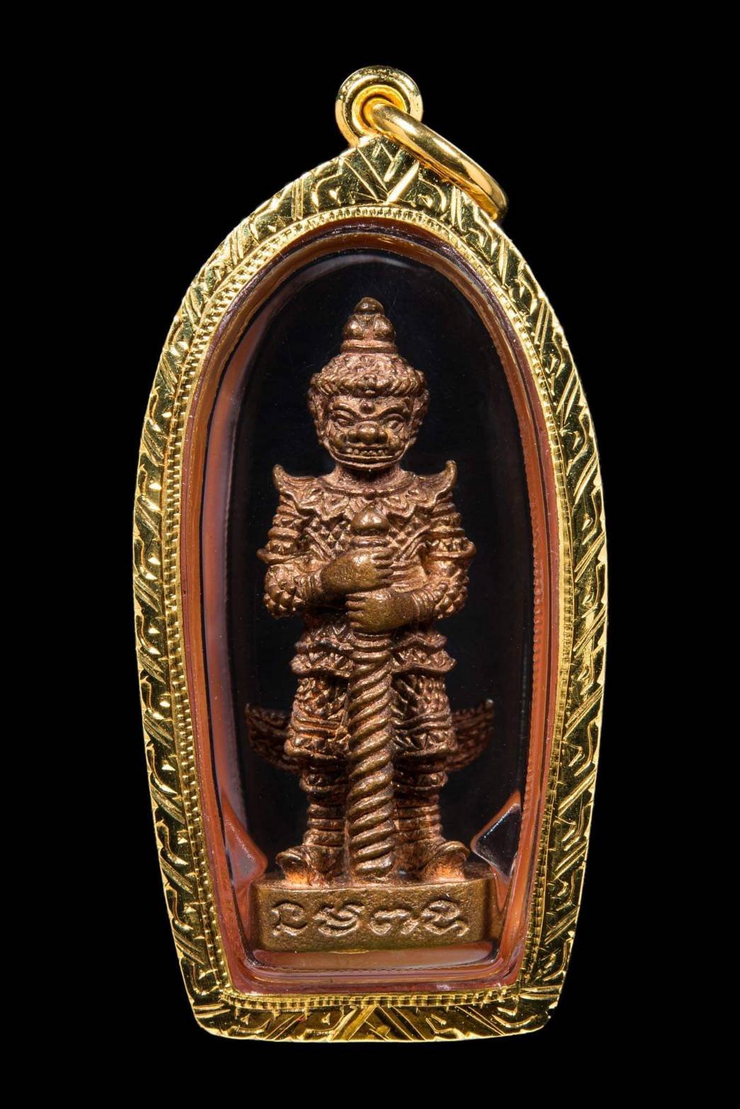 297885 ท้าวเวสสุวรรณ วัดบางน้ําชน  ปี2539 เนื้อทองแดง กทม 