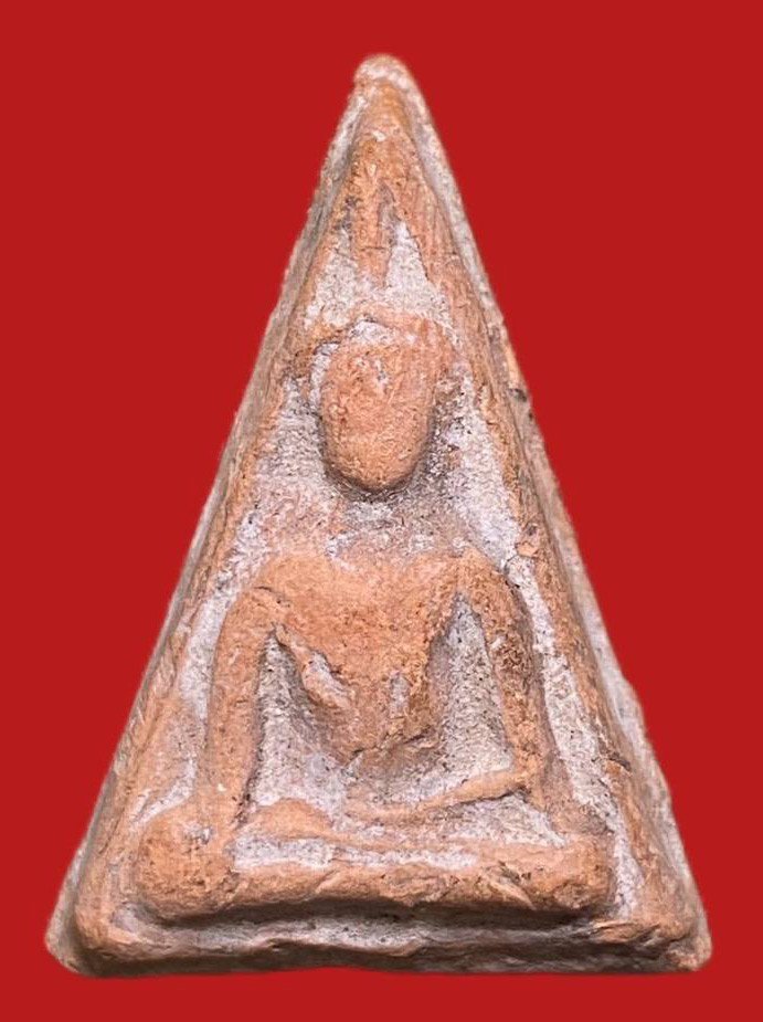 304407 นางพญาหลวงปู่โต๊ะ  วัดประดู่ฉิมพลี  พิมพ์มีอกนูน  ปี2472 เนื้อดิน กทม.