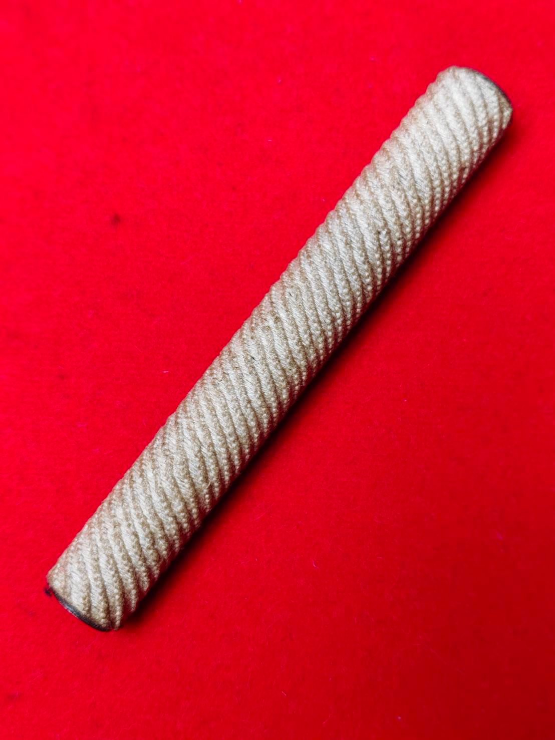 304489 ตะกรุดวิรุณจำบัง (นิยม)  เนื้อทองเหลืองและตะกั่ว  สร้างปี 2515-2521  หลวงพ่อกวย วัดโฆสิตาราม  (บ้านแค) จ.ชัยนาท 