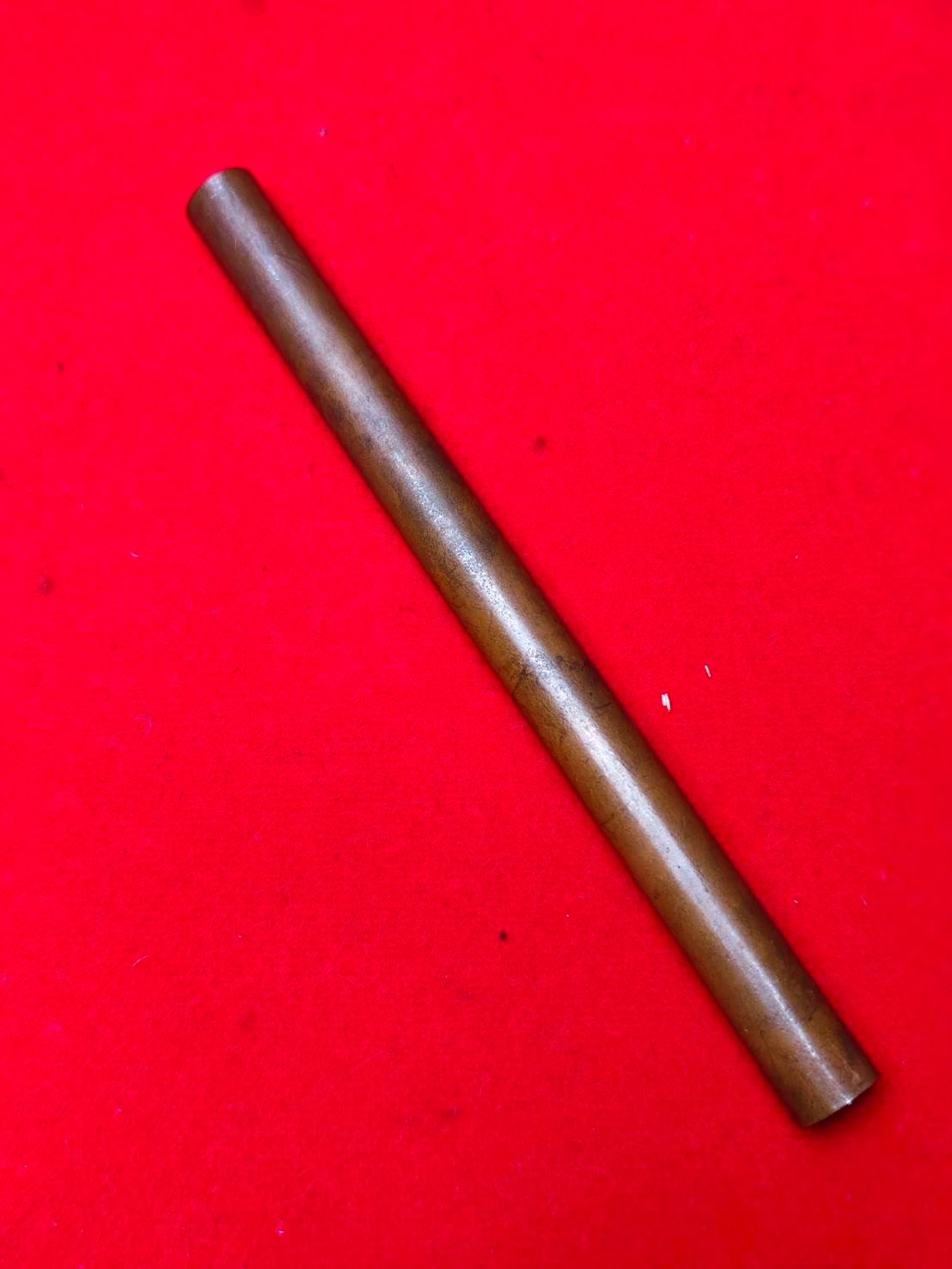 304496 ตะกรุดหนุนดวงคู่ วิรุณจำบัง เนื้อทองแดง  สร้างปี 2515-2521  หลวงพ่อกวย วัดโฆสิตาราม  (บ้านแค) จ.ชัยนาท 