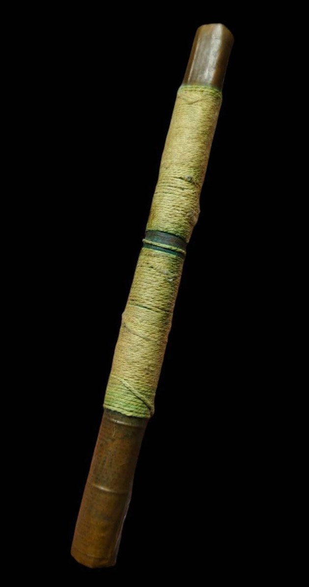 304479 ตะกรุดมหารูด มงคลชาตรี  หลวงพ่อจง พุทธศักราช 2490-2500 วัดหน้าต่างนอก จ.พระนครศรีอยุธยา