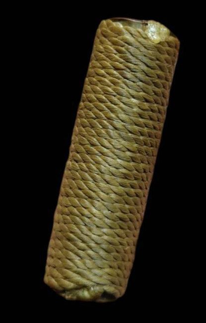 304481 ตะกรุดสาริกาหนังเสือ หลวงพ่อทบ พุทธศักราช 2500-2510 วัดพระพุทธบาทเขาน้อย ชนแดน จ.เพชรบูรณ์