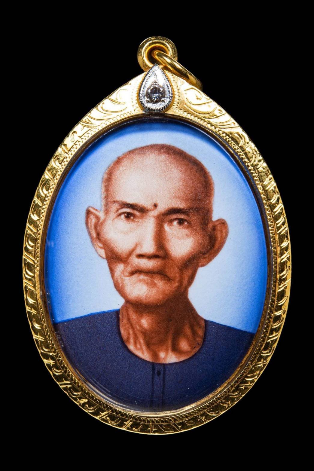 (295906) ล็อกเก็ต แปะโรงสี พิมพ์กลางซีเปียปี พ. ศ. 2519 จ.ปทุมธานี