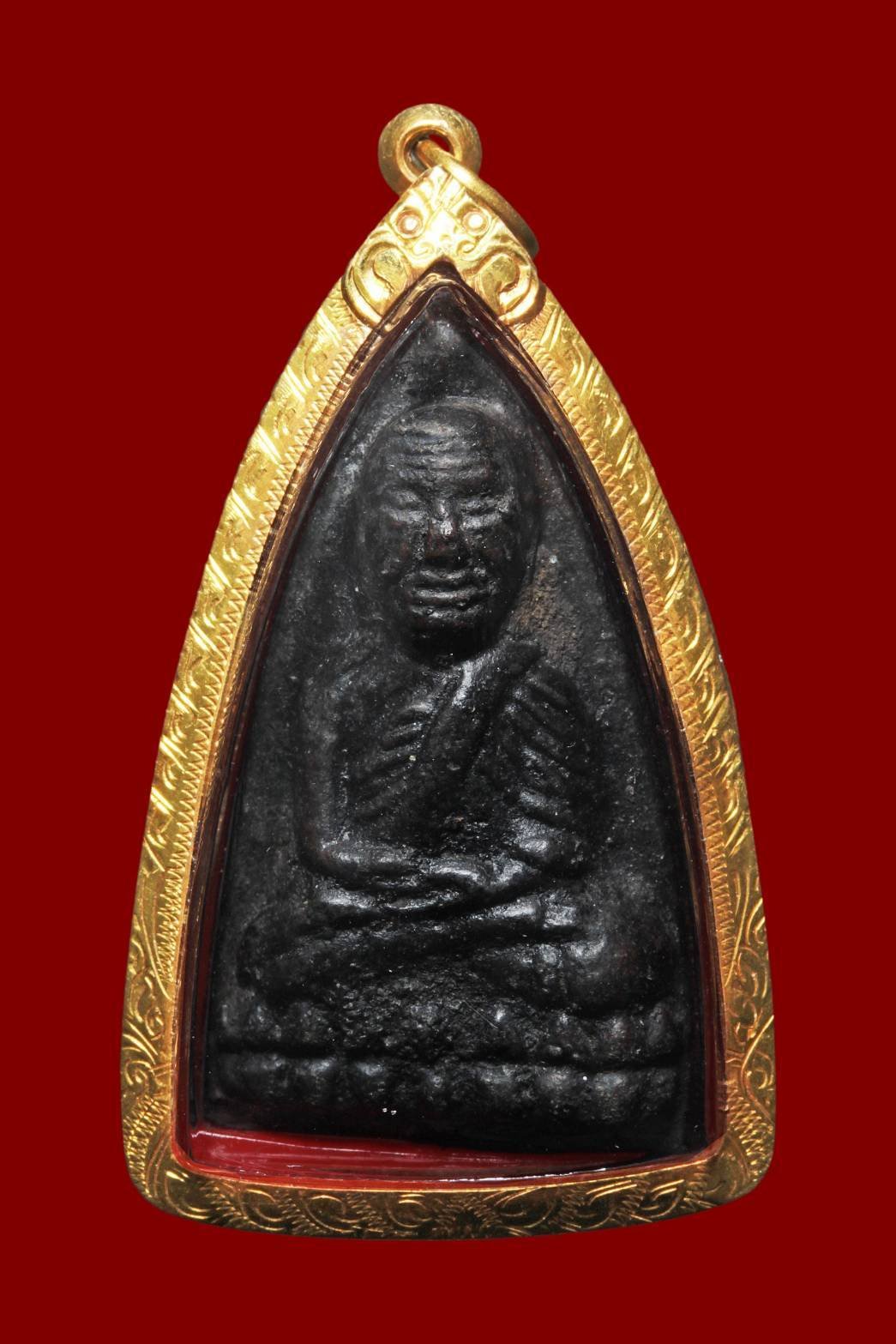 296637 ลป.ทวด พิมพ์เตารีดใหญ่  โค้ชหมูตัวเดียว  เนื้อโลหะผสม วัดคอกหมู  ปี 2505 จังหวัด กทม.