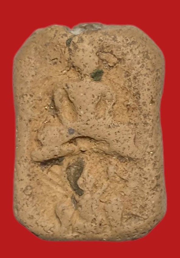 304570 พ่อปาน วัดบางนมโค  พิมพ์ทรงครุต  ปี2460-2480  เนื้อดิน จังหวัดอยุธยา