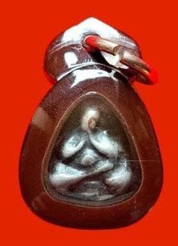 304590 พระปิดตาฉลองเรือ กรมหลวงชุมพร ปี 2460 เนื้อเงิน หลวงปู่ศุข วัดปากคลองมะขามเฒ่า จ.ชัยนาท