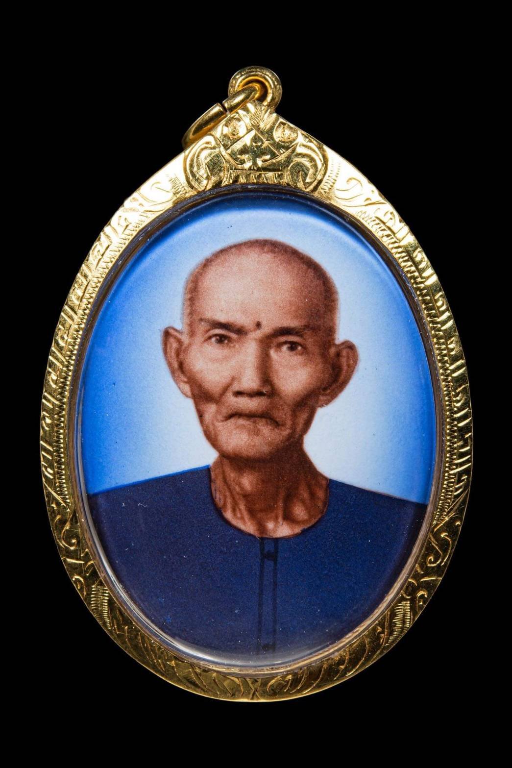 (295951) ผ้ายันต์ฟ้าประทานพร 10กา เซียนแปะโรงสี หางยาว วัด/กรุ ศาลเจ้า จ.ปทุมธานี เนื้อพระ ผ้ายันต์ ออกปี2519