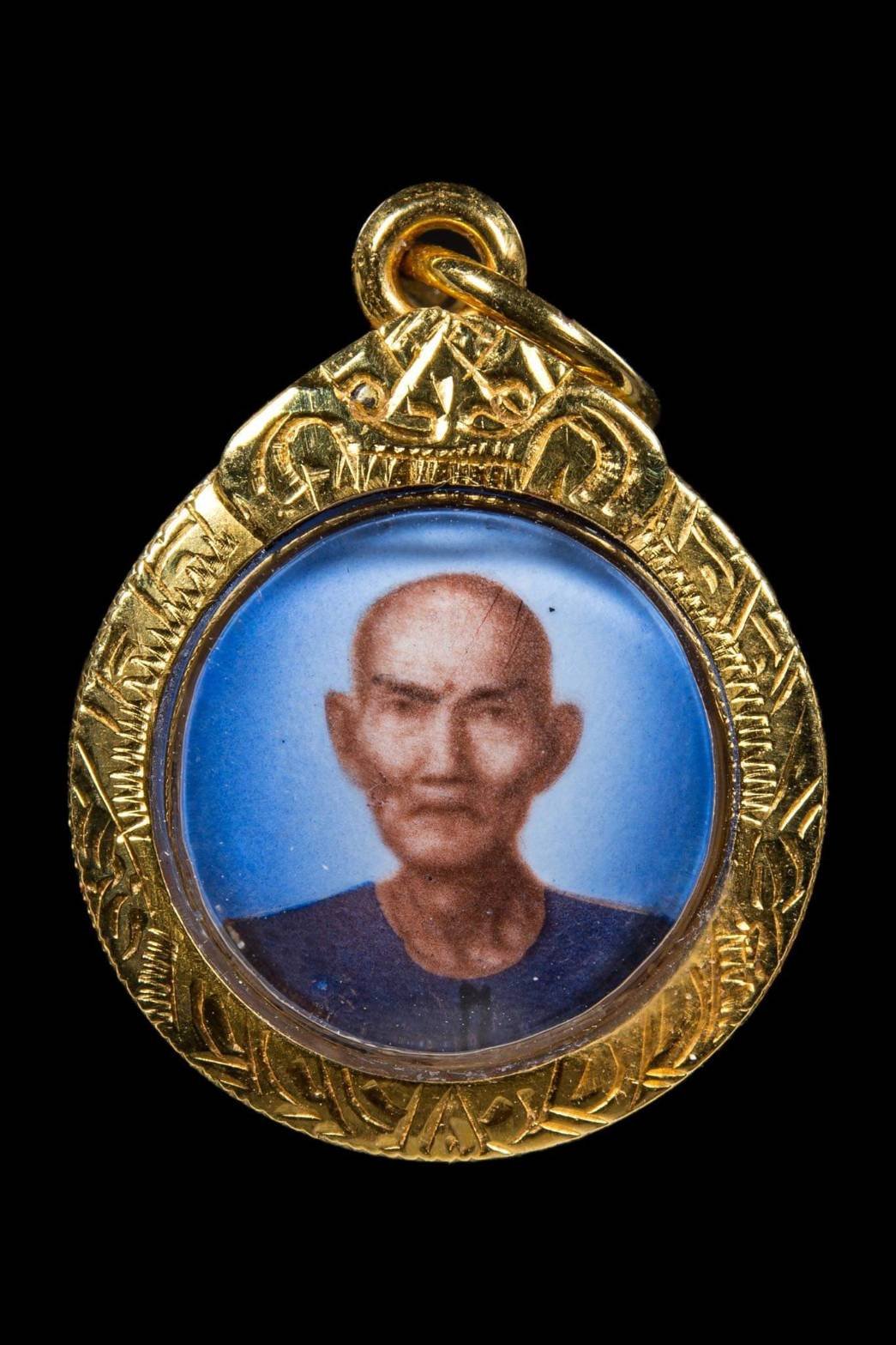 (295953) ผ้ายันต์ฟ้าประทานพร 10กา เซียนแปะโรงสี หางสั้น วัด/กรุ ศาลเจ้า จ.ปทุมธานี เนื้อพระ ผ้ายันต์ ออกปี2518-19