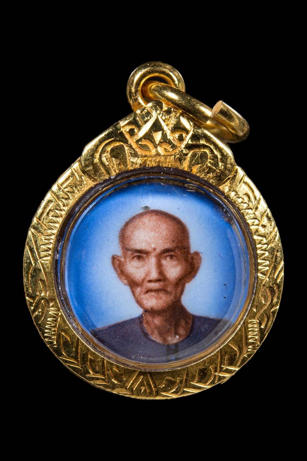 (295954) ผ้ายันต์ฟ้าประทานพร 10กา เซียนแปะโรงสี หางยาว วัด/กรุ ศาลเจ้า จ.ปทุมธานี เนื้อพระ ผ้ายันต์ ออกปี2519