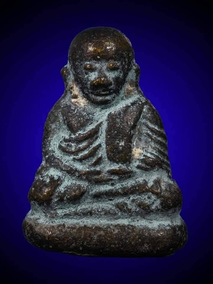 296647 รูปหล่อหลวงพ่อเงิน รุ่นปืนแตก วัดคงคาราม  พิมพ์เศียรกลมโต  ปี 2528 จังหวัดพิจิตร