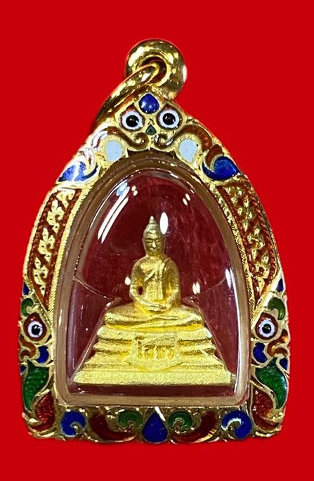 307759 หลวงพ่อโสธร  วัดโสธรวราราม  รุ่น บารมี ปี2553  เนื้อทองคำ  จ. ฉะเชิงเทรา