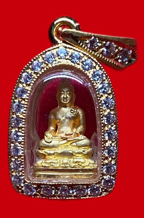 308187 พระไพรีพินาศ วัดบวรนิเวศฯ รุ่นมหามงคล 72 พรรษา เนื้อทองคำ ปี 2542 กทม.