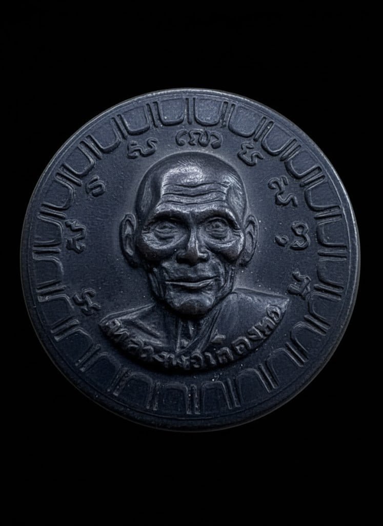 306518 ตลับยาหม่อง หลวงพ่อเต๋ คงทอง  วัดสามง่าม พิมพ์เล็ก ปี 2507 จ.นครปฐม